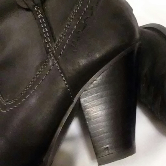 **SOLD**Harley Davidson Black Leather Boots - Picture 8 of 8